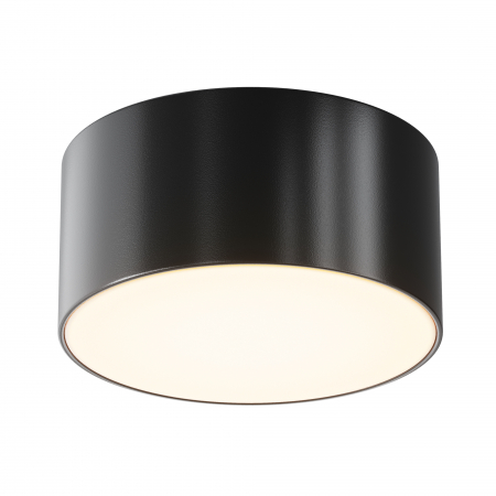 Promotii - Plafoniera pentru exterior LED Zon O430CL-L15B3K, 15W, 900lm, lumina calda, IP65, neagra, Maytoni