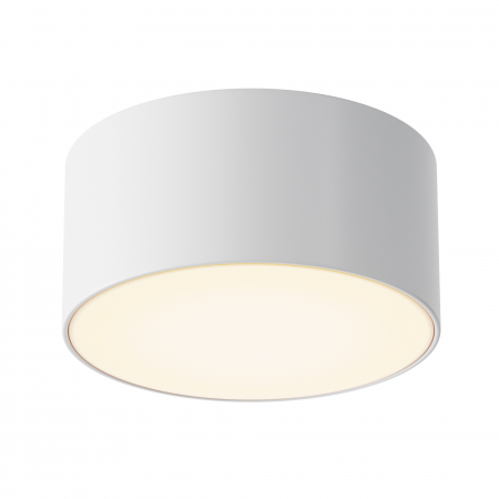 Promotii - Plafoniera pentru exterior LED Zon O430CL-L15W3K, 15W, 900lm, lumina calda, IP65, alba, Maytoni
