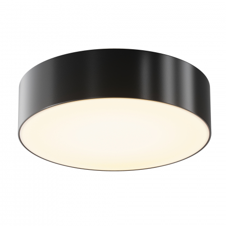 Produse - Plafoniera pentru exterior LED Zon O431CL-L30B3K, 30W, 2200lm, lumina calda, IP65, neagra, Maytoni
