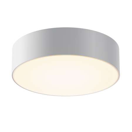 Plafoniere LED - Plafoniera pentru exterior LED Zon O431CL-L30W3K, 30W, 2200lm, lumina calda, IP65, alba, Maytoni