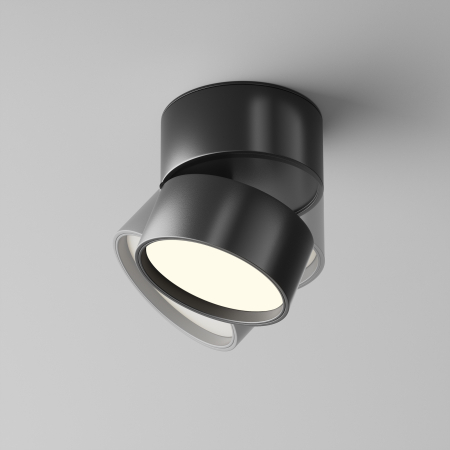 Plafonieră ONDA, Aluminiu Negru, 12W, MAYTONI C024CL-12W3K-B-1 [8]