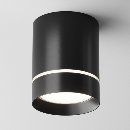 Produse - Plafonieră ORLO, Aluminiu Negru, 9W, MAYTONI C085CL-9W4K-B