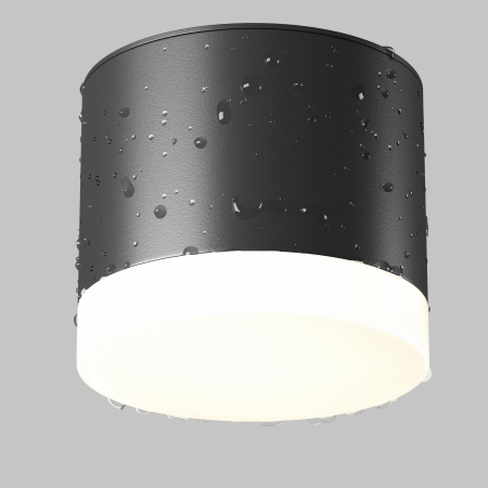 Plafonieră PAULINE, Aluminiu și acril Negru, 12W, MAYTONI C087CL-GX53-B [6]