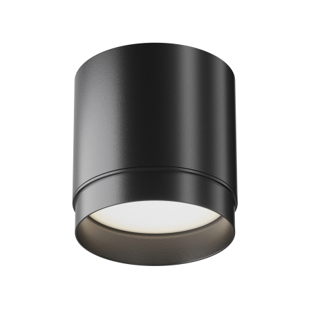 Plafonieră Polar, Aluminiu și plastic Negru, 12W, MAYTONI C088CL-GX53-B [7]