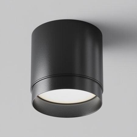 Plafonieră Polar, Aluminiu și plastic Negru, 12W, MAYTONI C088CL-GX53-B [4]