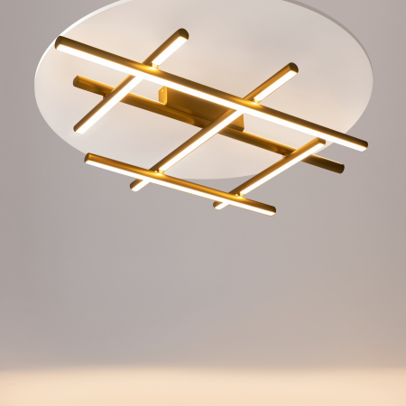 Plafonieră RADIANCE, Aluminiu Auriu, 50W, MAYTONI MOD278CL-L50G3K [3]