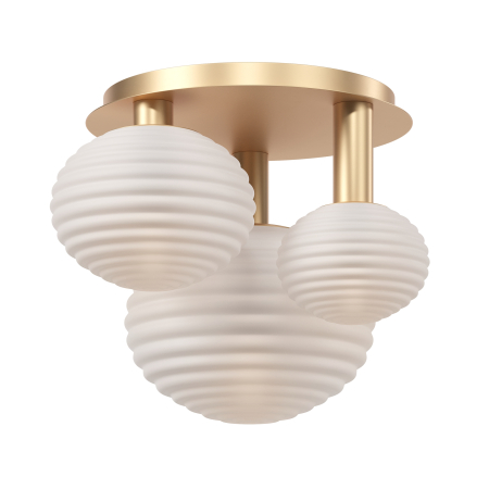 Produse - Plafonieră Reels, Metal Auriu, 40W, MAYTONI MOD268CL-03G