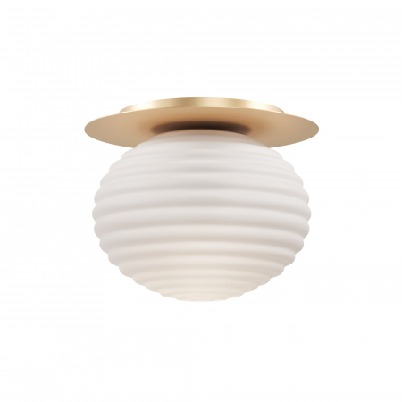 Plafoniere LED - Plafoniera Reels MOD268CL-01G, 1xE27, alba+cupru, IP20, Maytoni
