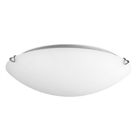 Promotii - Plafoniera rotunda alba Kuna Ø 30/40 cm din sticla, 600401 - Novaluce