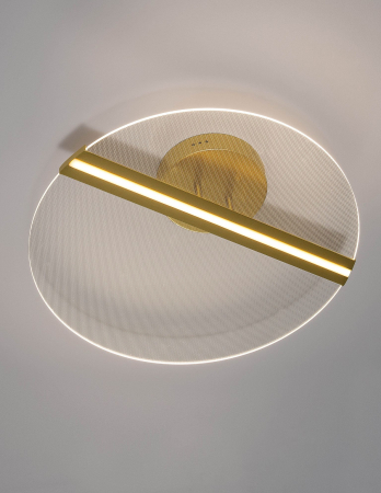 Plafoniera rotunda aurie Souma 53 cm, iluminare LED 30W, design modern lux, 9545330 - Novaluce [4]