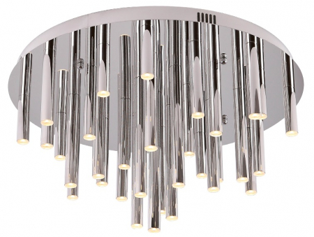 Promotii - Plafoniera rotunda cupru/crom/auriu finisaje LED dimabil Tonia Ø 20/60 cm, metal/acril, C0115D - Maxlight