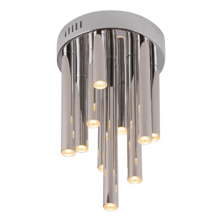 Plafoniera rotunda cupru/crom LED Tonia Ø 20 cm, metal/acril, C0117 - Maxlight [0]