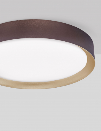 Plafoniera rotunda LED alba/neagra/maro Alise 50 cm, design modern, 9818452 - Novaluce [17]