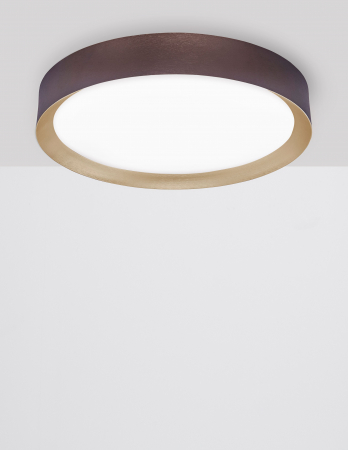 Plafoniera rotunda LED alba/neagra/maro Alise 50 cm, design modern, 9818452 - Novaluce [16]