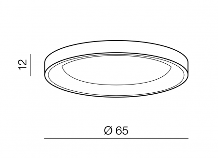 Plafoniera rotunda LED lemn natural Ivay Ø 45/65 cm, design modern, AZ 2697 - Azzardo [4]