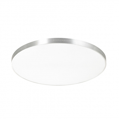 Promotii - Plafoniera LED argintie SIERRA Ø80 cm, design modern, 003064-021972 - Zumaline