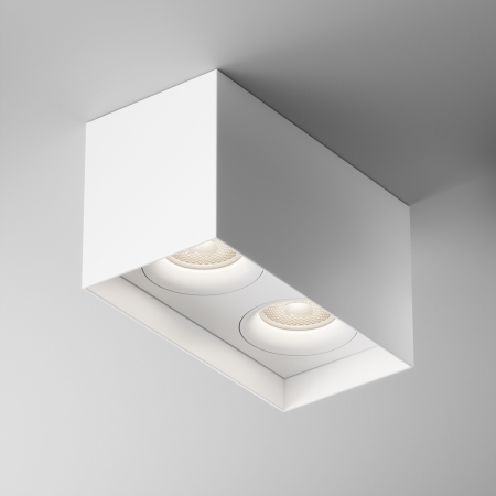 Produse - Plafonieră Slim, Aluminiu Alb, 10W, MAYTONI C015CL-02W
