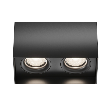 Promotii - Plafonieră Slim, Aluminiu Negru, 10W, MAYTONI C015CL-02B