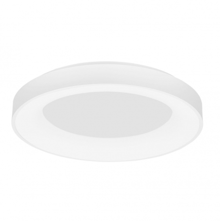 Plafoniera smart control Rondo Ø60 cm alba/neagra, iluminare LED dimabila, design modern, 9453041 - Novaluce [0]
