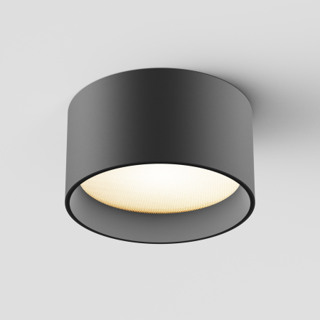 Promotii - Plafonieră Vega, Aluminiu Negru, 12W, MAYTONI C089CL-12W3K-B