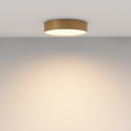 Plafonieră Zon, Aluminiu Auriu mat, 36W, MAYTONI C032CL-36W3K-RD-MG [6]