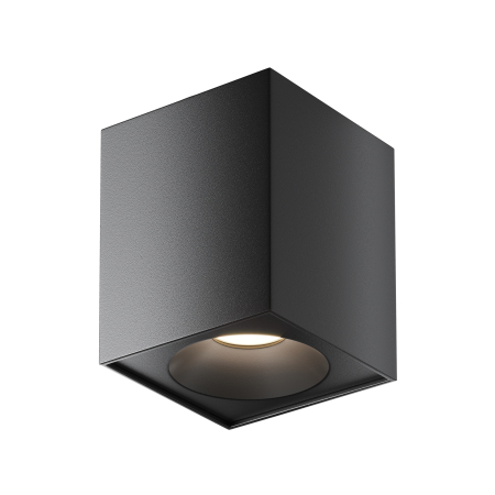 Promotii - Plafonieră Zoom, Aluminiu Negru, 10W, MAYTONI C030CL-01B