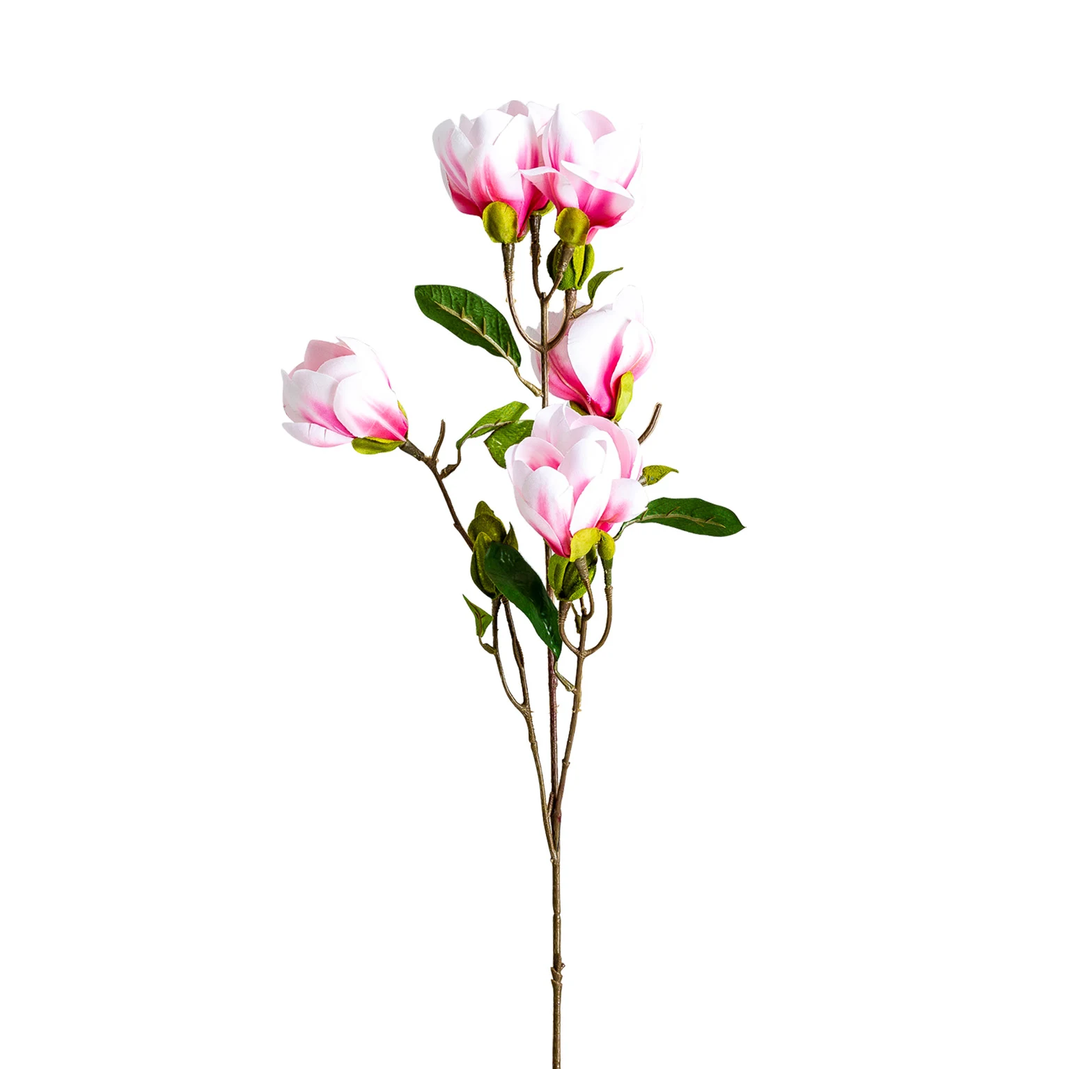 Plante decorative - Planta Decorativa din Plastic si Poliester, Roz, 0x0x87 cm - VicalHome 26335