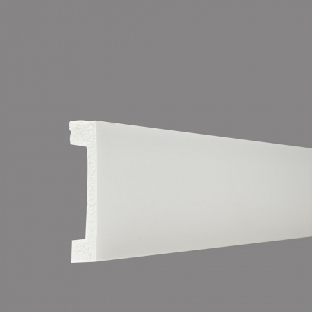 Produse - Plinta decorativa din polimer rigid S3NEW - 6x1.5x200 cm