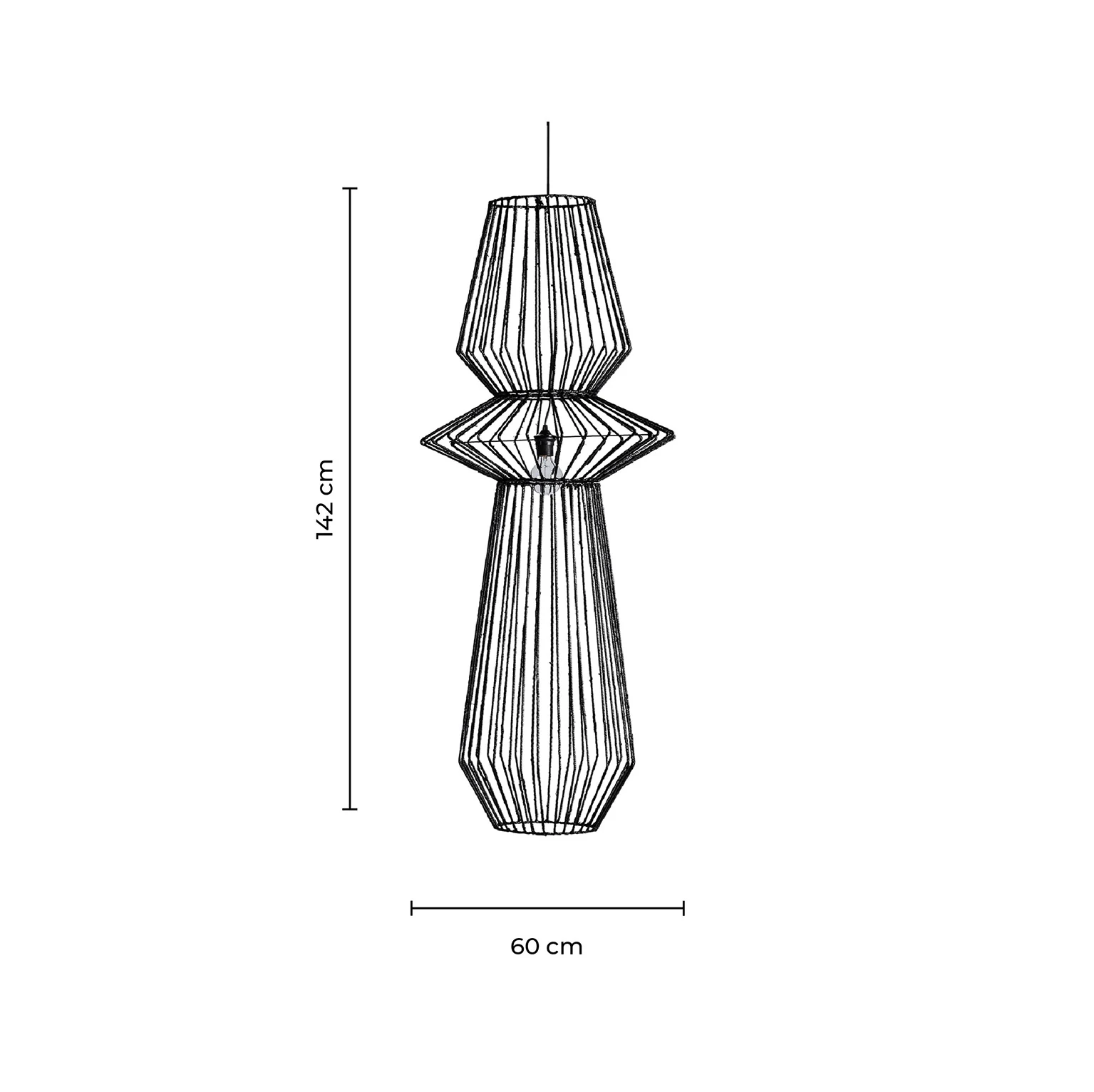 PLISSE Lampa de tavan din metal VicalHome 29428 [7]