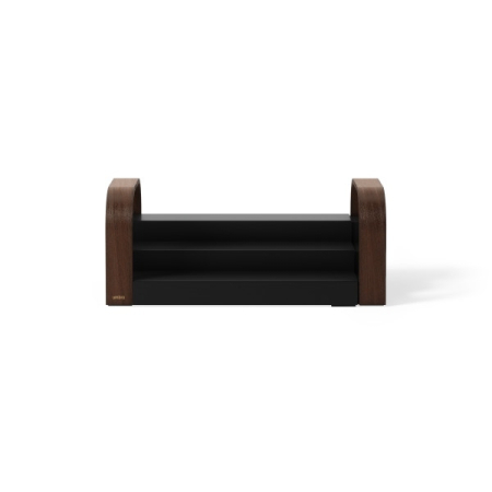 Poliță Bellwood 55x13x16 cm, 70% din Plastic Reciclat și Lemn Provenit din Surse Regenerabile Negru/Maro - Umbra [1]