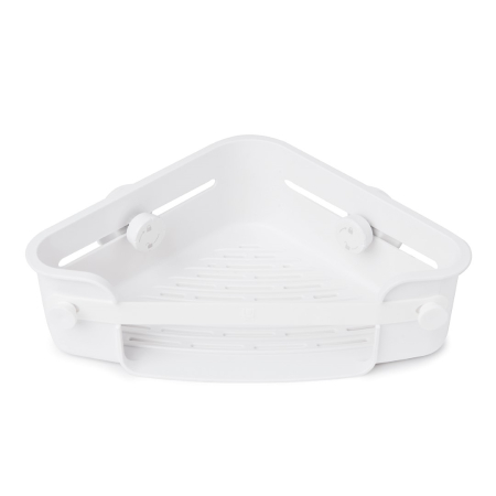Poliță de Colț pentru Duș Flex Adhesive 30x9x19 cm, Alb - Umbra [1]