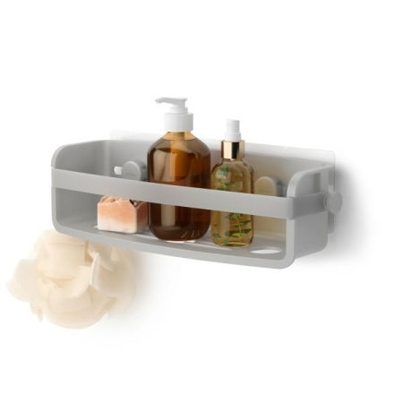 Produse - Poliță de Duș Flex 33x12x9 cm, 85% Material Plastic Provenit din Reciclare Gri - Umbra
