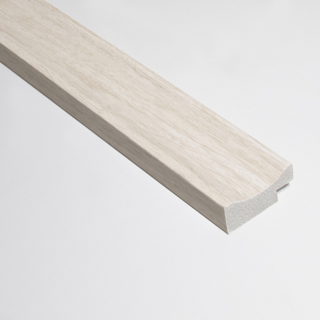 Panouri riflaje - Profil dreapta pentru panou riflat 3D Onda, Stejar Alb, 270x3.2cm, Lamelio