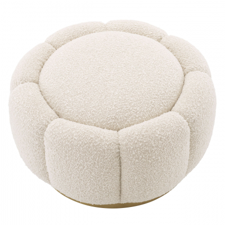   Ottoman Inger bouclé negru 115778 EICHHOLTZ [5]