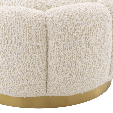   Ottoman Inger bouclé negru 115778 EICHHOLTZ [6]