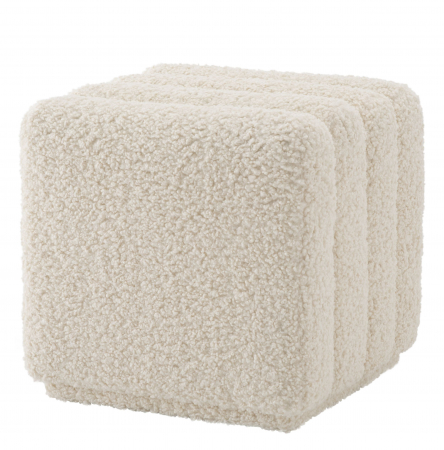   Taburet Bente din blană artificială 115489 EICHHOLTZ [3]