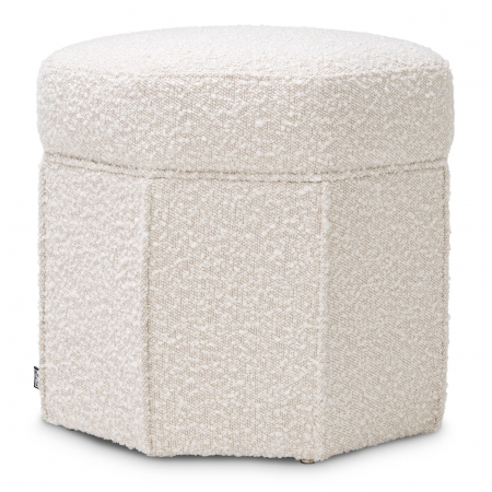 Scaune de bar -   Taburet Bombay bouclé crem 115225 EICHHOLTZ