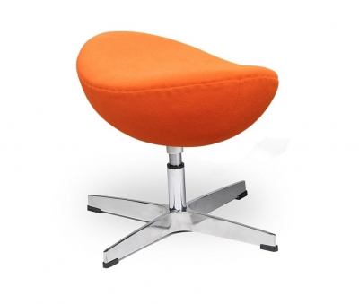 Puf Egg Classic diverse culori, lana casmir/baza aluminiu, JH-027.CZERWONY.17 - King [6]