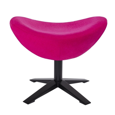 Puf modern Egg Wide Black diverse culori, lana casmir/otel, HE-066.SHO13.OTTO.B - King [14]