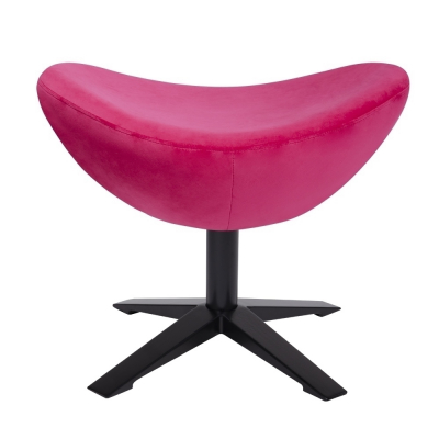 Puf modern Egg Wide Velvet Black diverse culori, velur/otel, HE-066.HM8-19.OTTO.B - King [16]