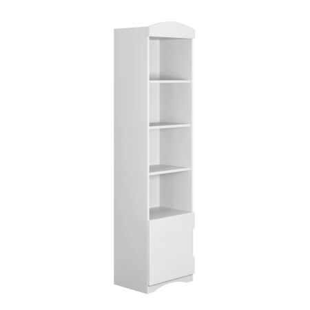 Raft carti copii Classic MDF alb, 180,5x46 cm [4]