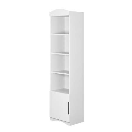 Raft carti copii Classic MDF alb, 180,5x46 cm [2]