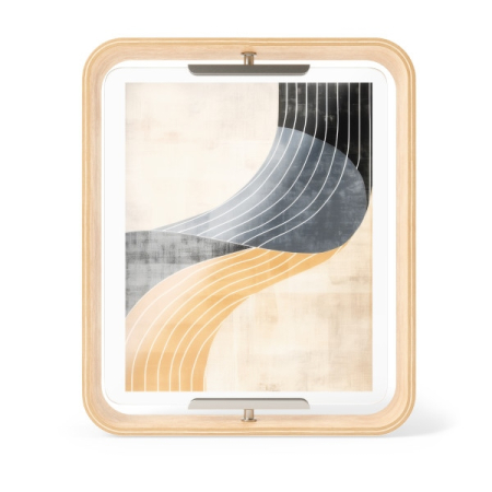 Ramă Foto Bellwood 27x6x32 cm, Lemn de Fag Natural - Umbra [1]