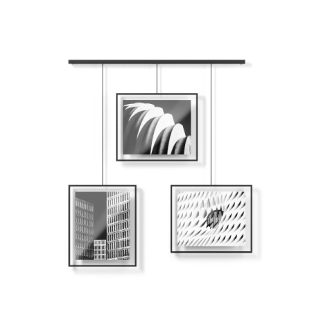 Ramă Foto din Metal Negru, 73x3x82cm, Umbra 1018090-040 [2]