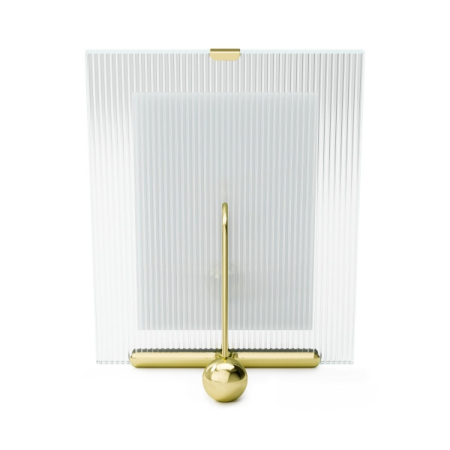 Ramă Foto Flute 19x11x23 cm, Sticlă Auriu Polisat - Umbra [4]
