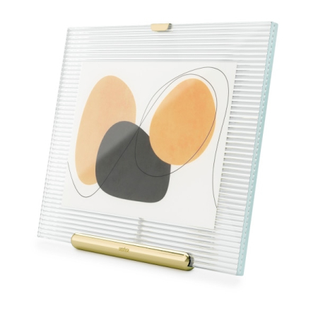 Ramă Foto Flute 19x11x23 cm, Sticlă Auriu Polisat - Umbra [2]