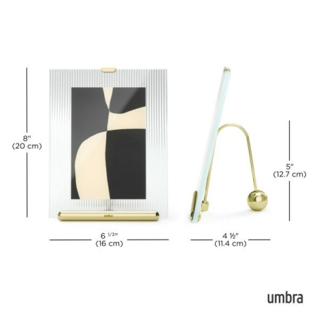 Ramă Foto Flute, Auriu Polisat Manual - Umbra [9]