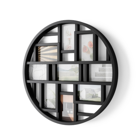 Decoratiuni - Ramă Foto Luna 56x4x56 cm, Plastic Negru - Umbra