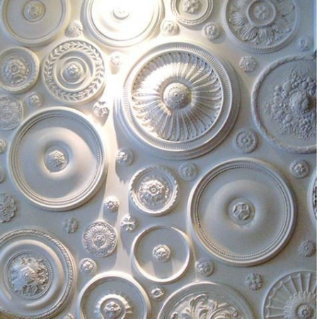 Rozeta decorativa din poliuretan R2 - Ø 40 cm [2]