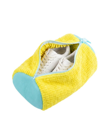 Produse - Sakwa / Torba de Spălare A Pantofilor Frott 39x19x19 cm, Poliester Galben - SHP